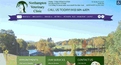 Desktop Screenshot of northamptonvetclinic.com